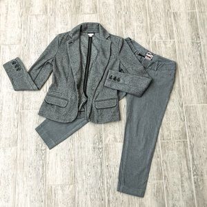 Gray Pantsuit Set